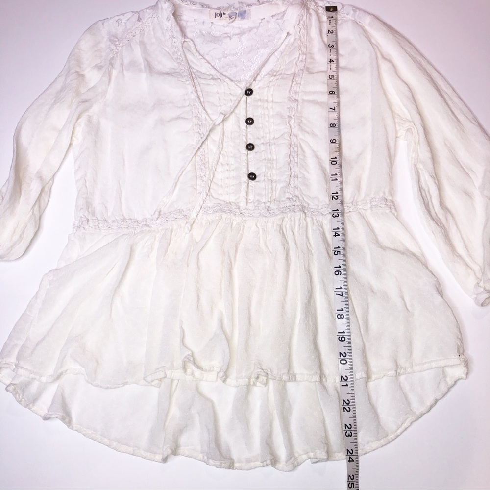 Jolt Vintage Look 3/4 Sleeve Blouse.  224 - Picture 6 of 8
